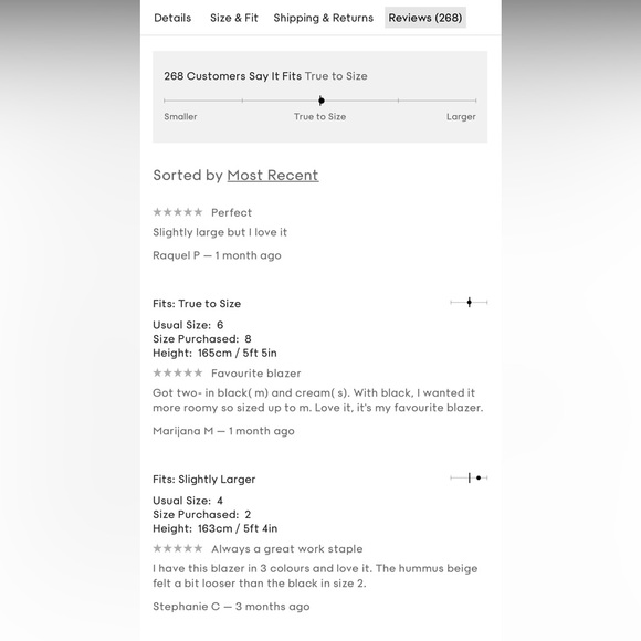 Size 6 | Babaton Power Hip Blazer - Picture 4 of 4